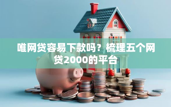 唯网贷容易下款吗？梳理五个网贷2000的平台