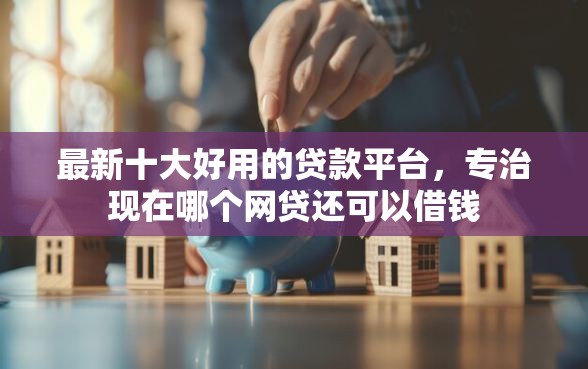 最新十大好用的贷款平台，专治现在哪个网贷还可以借钱