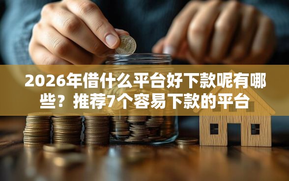 2026年借什么平台好下款呢有哪些？推荐7个容易下款的平台