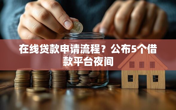 在线贷款申请流程？公布5个借款平台夜间