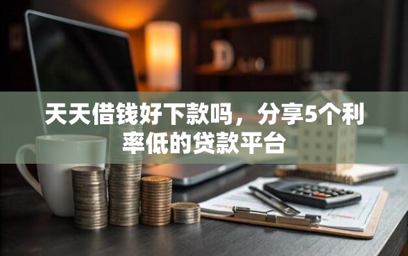 天天借钱好下款吗，分享5个利率低的贷款平台