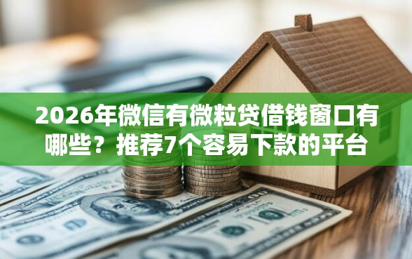 2026年微信有微粒贷借钱窗口有哪些?推荐7个容易下款的平台 2026年微信有微粒贷借钱窗口有哪些?推荐7个容易下款的平台