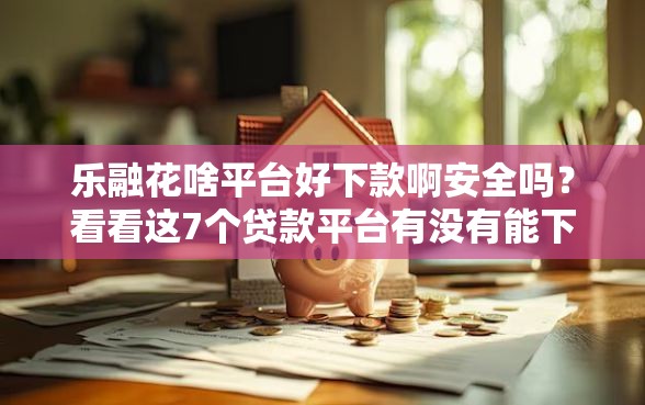 乐融花啥平台好下款啊安全吗?看看这7个贷款平台有没有能下款的 乐融花啥平台好下款啊安全吗?看看这7个贷款平台有没有能下款的