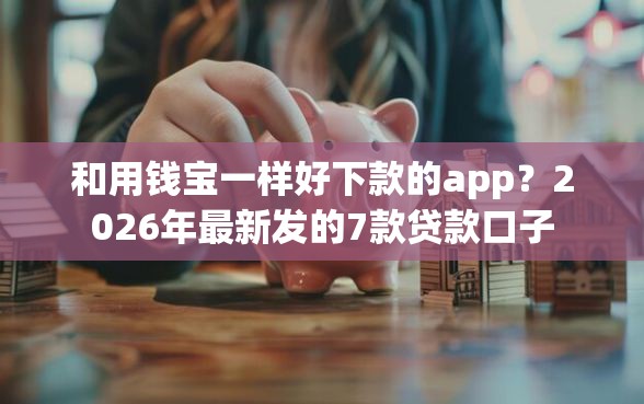和用钱宝一样好下款的app？2026年最新发的7款贷款口子