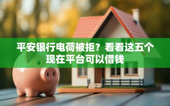 平安银行电荷被拒？看看这五个现在平台可以借钱