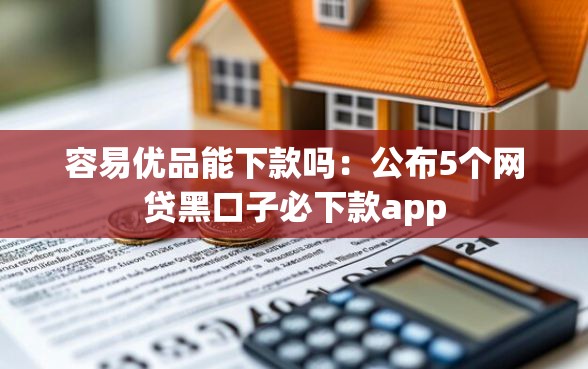 容易优品能下款吗：公布5个网贷黑口子必下款app