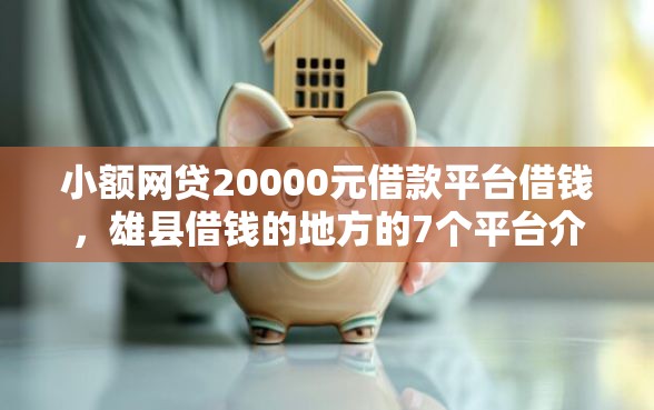 小额网贷20000元借款平台借钱，雄县借钱的地方的7个平台介绍