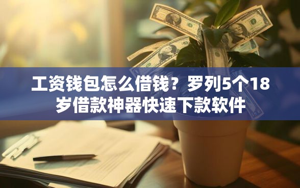 工资钱包怎么借钱？罗列5个18岁借款神器快速下款软件