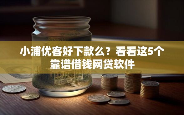 小浦优客好下款么？看看这5个靠谱借钱网贷软件