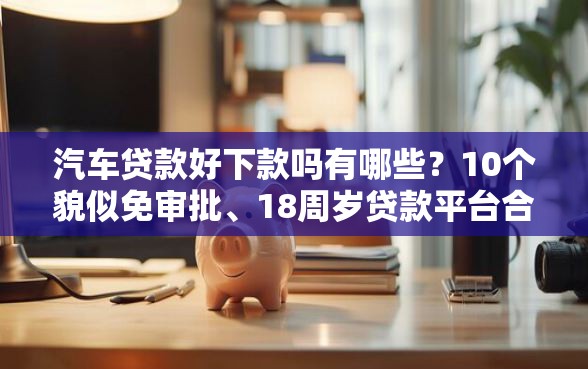 汽车贷款好下款吗有哪些？10个貌似免审批、18周岁贷款平台合集