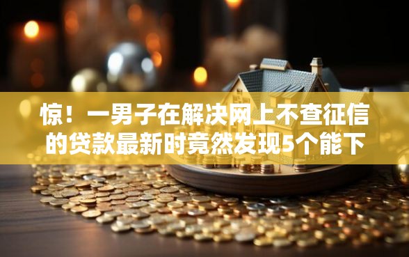 惊！一男子在解决网上不查征信的贷款最新时竟然发现5个能下款的网贷平台，事后分享了出来