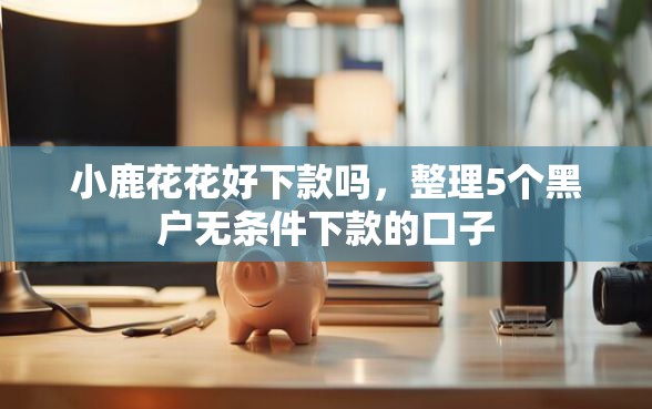 小鹿花花好下款吗，整理5个黑户无条件下款的口子