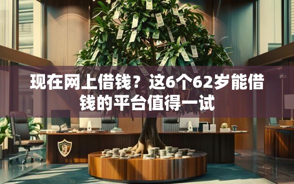 现在网上借钱？这6个62岁能借钱的平台值得一试