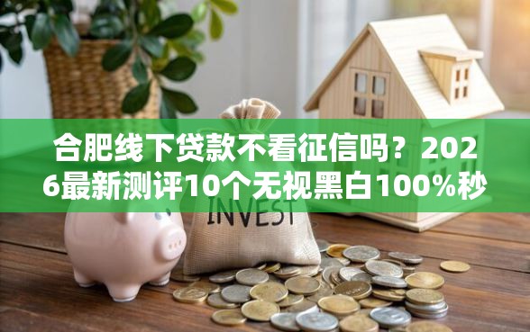 合肥线下贷款不看征信吗？2026最新测评10个无视黑白100%秒下网贷平台