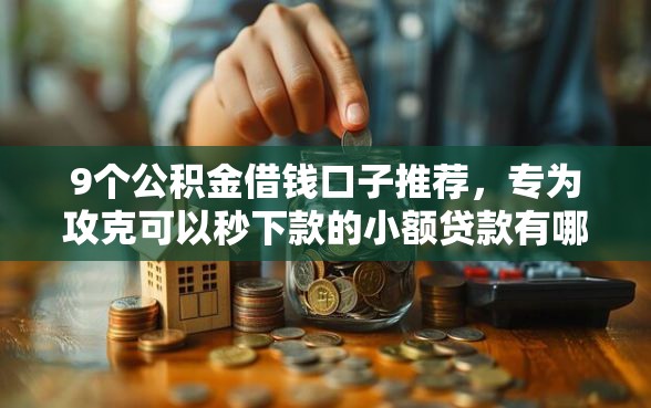 9个公积金借钱口子推荐，专为攻克可以秒下款的小额贷款有哪些难题