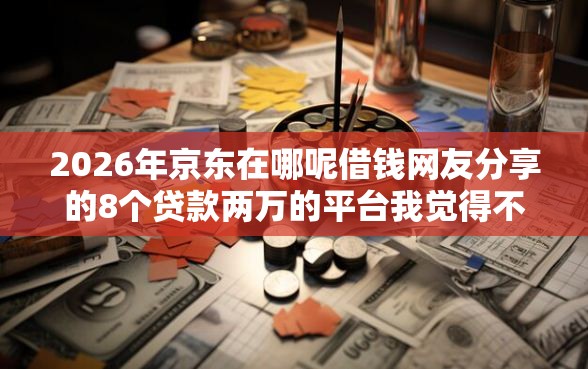 2026年京东在哪呢借钱网友分享的8个贷款两万的平台我觉得不错！