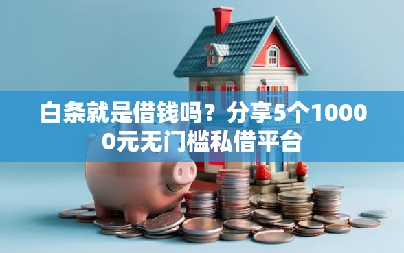 白条就是借钱吗?分享5个10000元无门槛私借平台 白条就是借钱吗?分享5个10000元无门槛私借平台