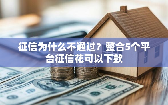 征信为什么不通过？整合5个平台征信花可以下款