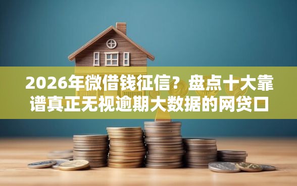 2026年微借钱征信？盘点十大靠谱真正无视逾期大数据的网贷口子
