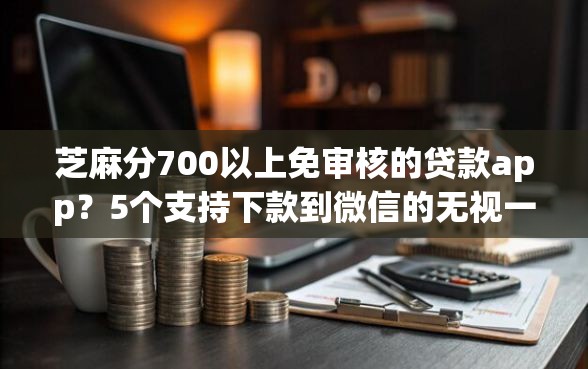 芝麻分700以上免审核的贷款app？5个支持下款到微信的无视一切是人就下款的口子