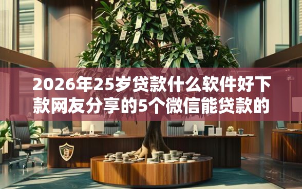 2026年25岁贷款什么软件好下款网友分享的5个微信能贷款的平台我觉得不错！
