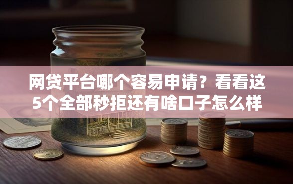 网贷平台哪个容易申请？看看这5个全部秒拒还有啥口子怎么样