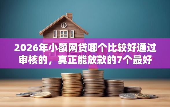 2026年小额网贷哪个比较好通过审核的，真正能放款的7个最好的贷款平台推荐