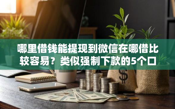 哪里借钱能提现到微信在哪借比较容易？类似强制下款的5个口子参考