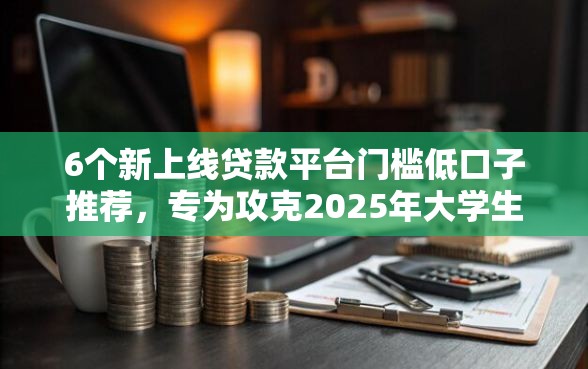 6个新上线贷款平台门槛低口子推荐，专为攻克2025年大学生贷款口子难题