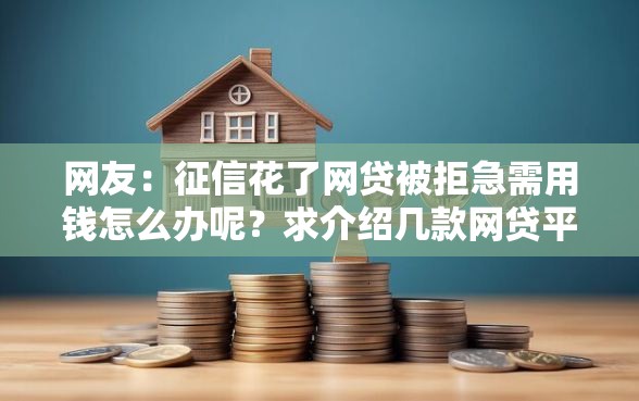 网友：征信花了网贷被拒急需用钱怎么办呢？求介绍几款网贷平台额度高