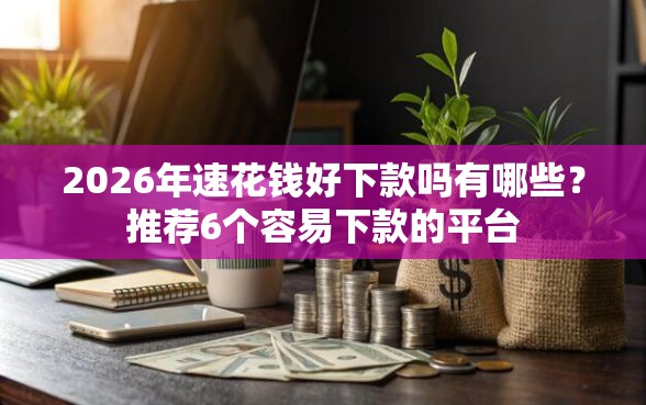 2026年速花钱好下款吗有哪些？推荐6个容易下款的平台