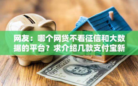 网友：哪个网贷不看征信和大数据的平台？求介绍几款支付宝新口子人人一千