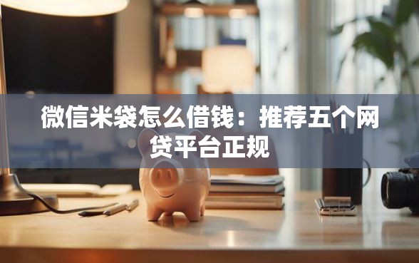 微信米袋怎么借钱：推荐五个网贷平台正规