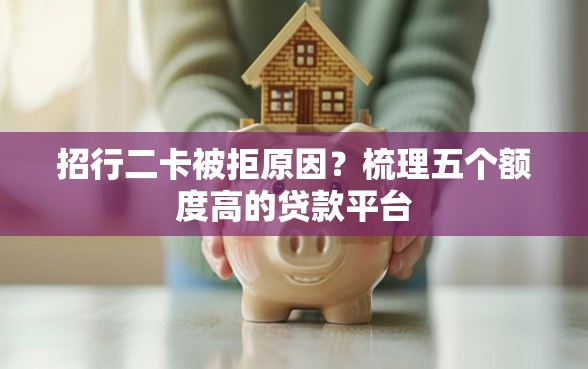招行二卡被拒原因？梳理五个额度高的贷款平台