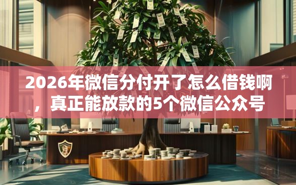 2026年微信分付开了怎么借钱啊，真正能放款的5个微信公众号黑启平台还可以贷款推荐