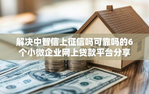 解决中智信上征信吗可靠吗的6个小微企业网上贷款平台分享
