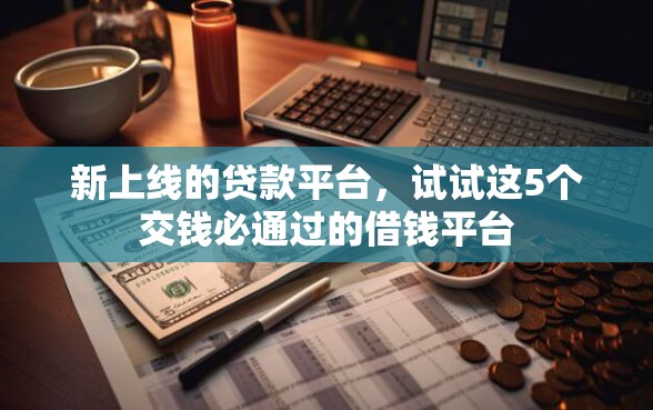新上线的贷款平台，试试这5个交钱必通过的借钱平台