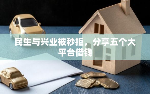 民生与兴业被秒拒，分享五个大平台借钱