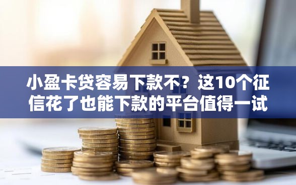 小盈卡贷容易下款不？这10个征信花了也能下款的平台值得一试
