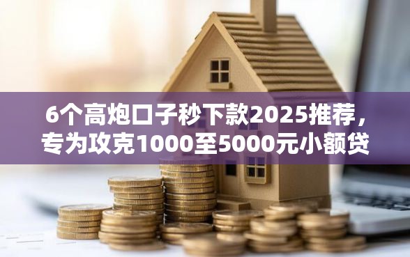 6个高炮口子秒下款2025推荐，专为攻克1000至5000元小额贷款难题