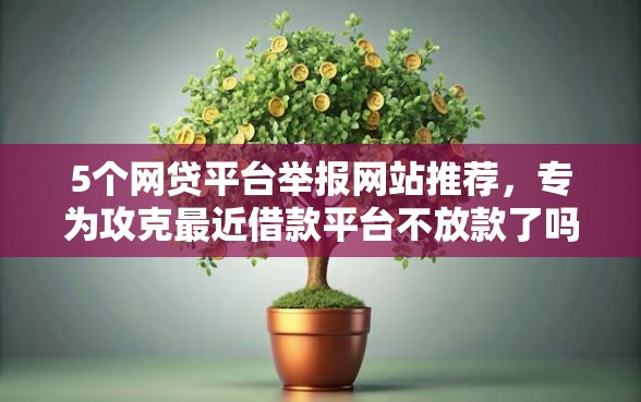 5个网贷平台举报网站推荐，专为攻克最近借款平台不放款了吗难题