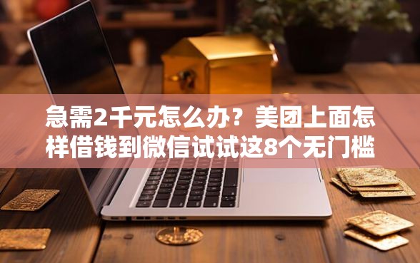 急需2千元怎么办？美团上面怎样借钱到微信试试这8个无门槛平台