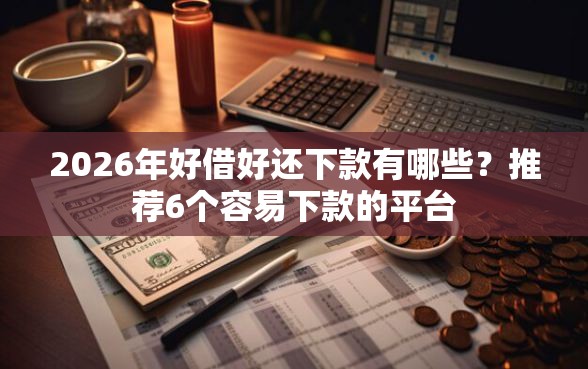 2026年好借好还下款有哪些？推荐6个容易下款的平台