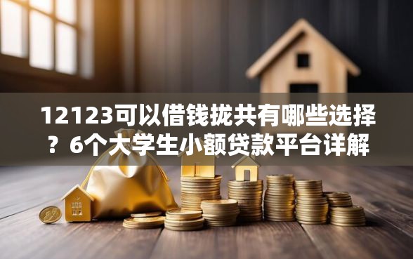 12123可以借钱拢共有哪些选择？6个大学生小额贷款平台详解