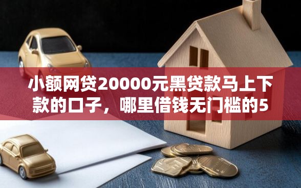 小额网贷20000元黑贷款马上下款的口子，哪里借钱无门槛的5个平台介绍