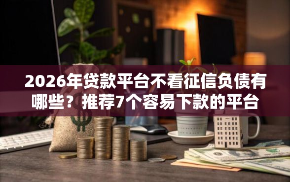 2026年贷款平台不看征信负债有哪些？推荐7个容易下款的平台