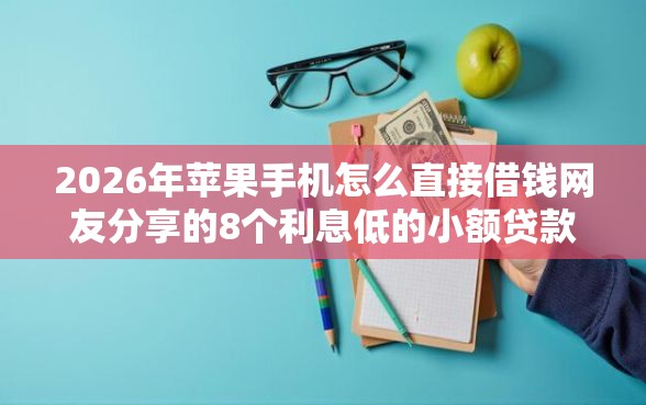 2026年苹果手机怎么直接借钱网友分享的8个利息低的小额贷款平台我觉得不错！