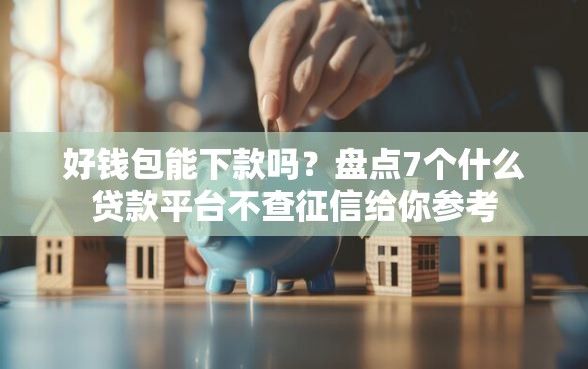 好钱包能下款吗？盘点7个什么贷款平台不查征信给你参考