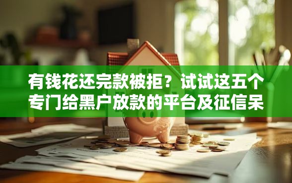 有钱花还完款被拒？试试这五个专门给黑户放款的平台及征信呆账相关