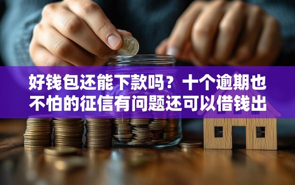 好钱包还能下款吗？十个逾期也不怕的征信有问题还可以借钱出来的平台